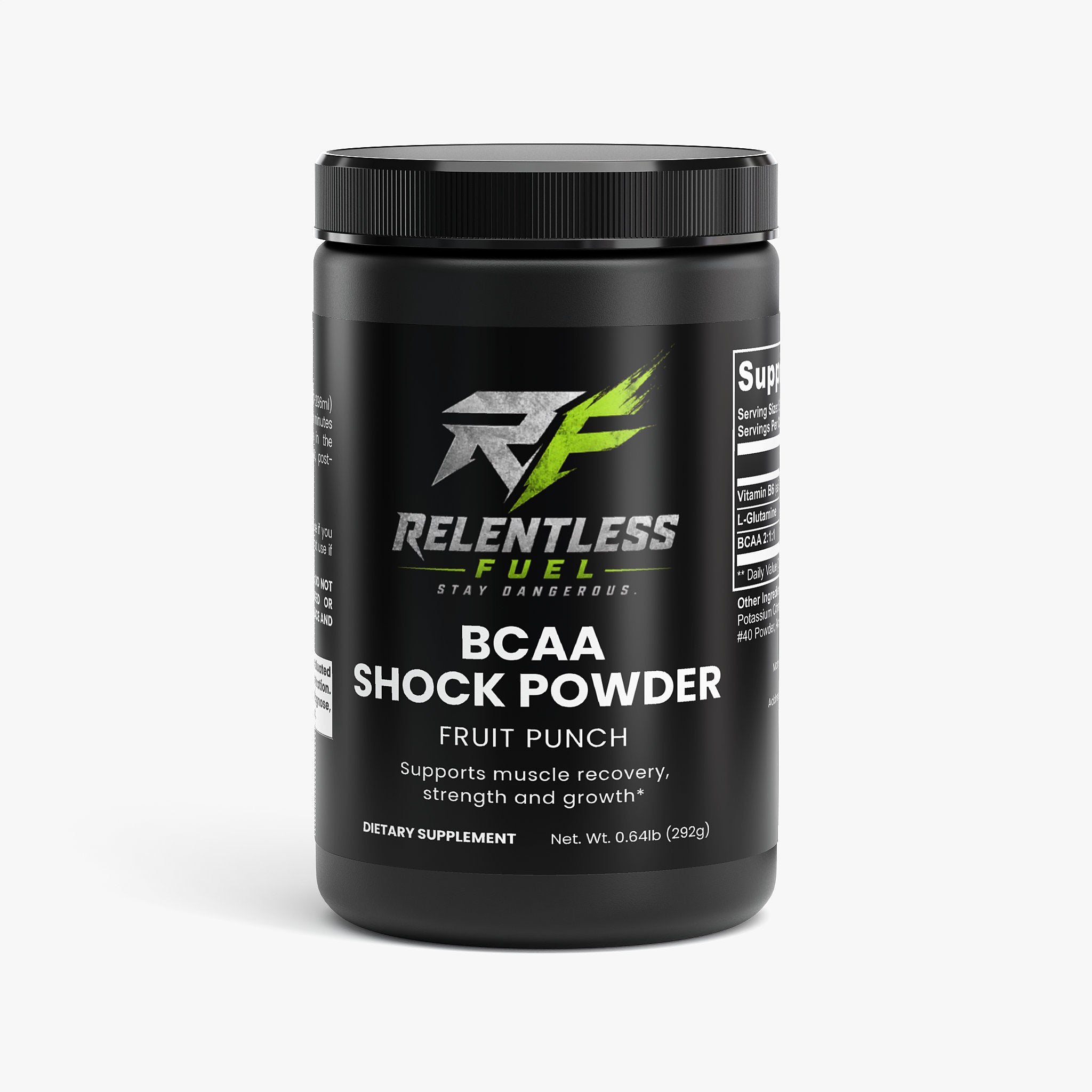 BCAA SHOCK POWDER Intra Workout Powder (Fruit Punch)