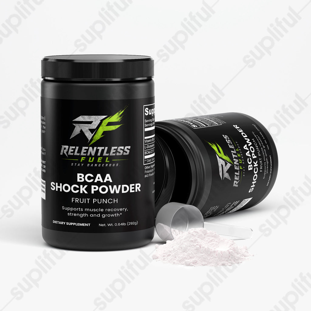 BCAA SHOCK POWDER Intra Workout Powder (Fruit Punch)