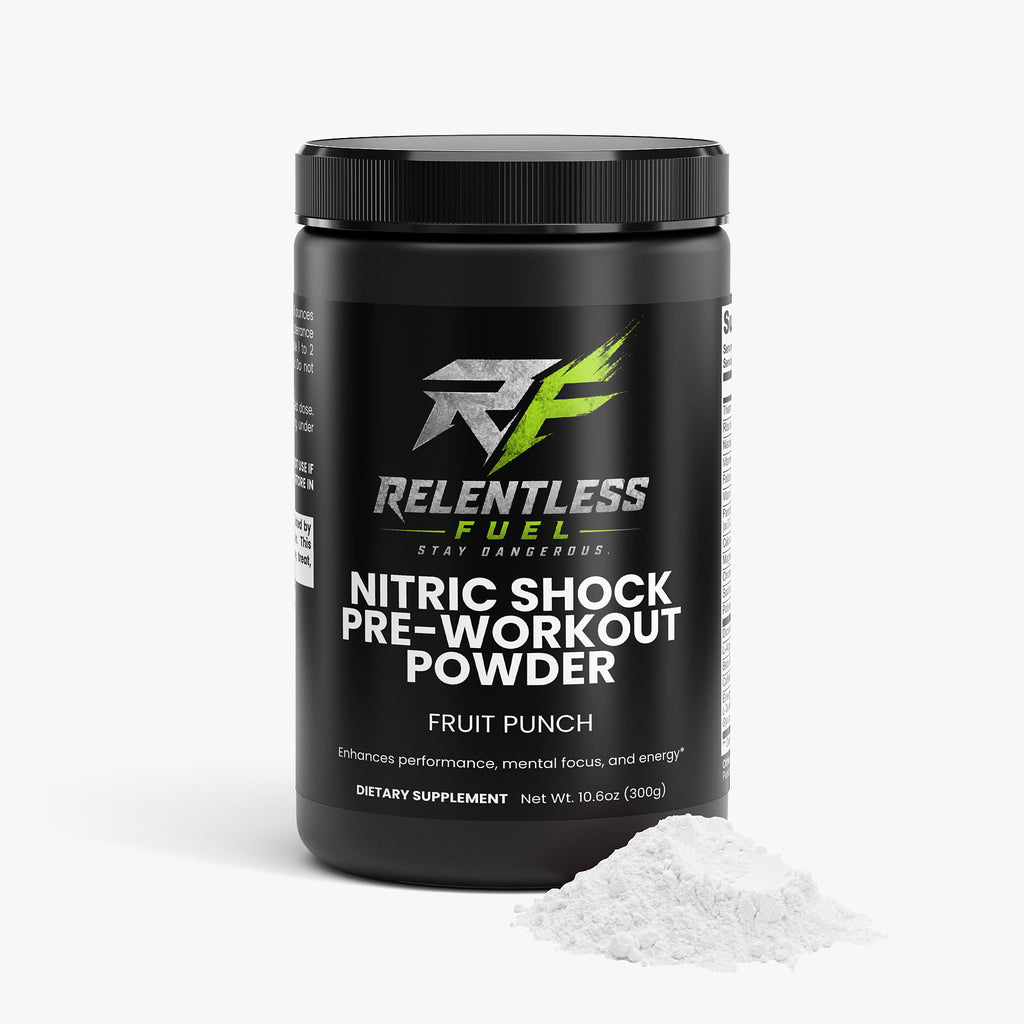 NITRIC SHOCK Pre-Workout Powder (Fruit Punch)