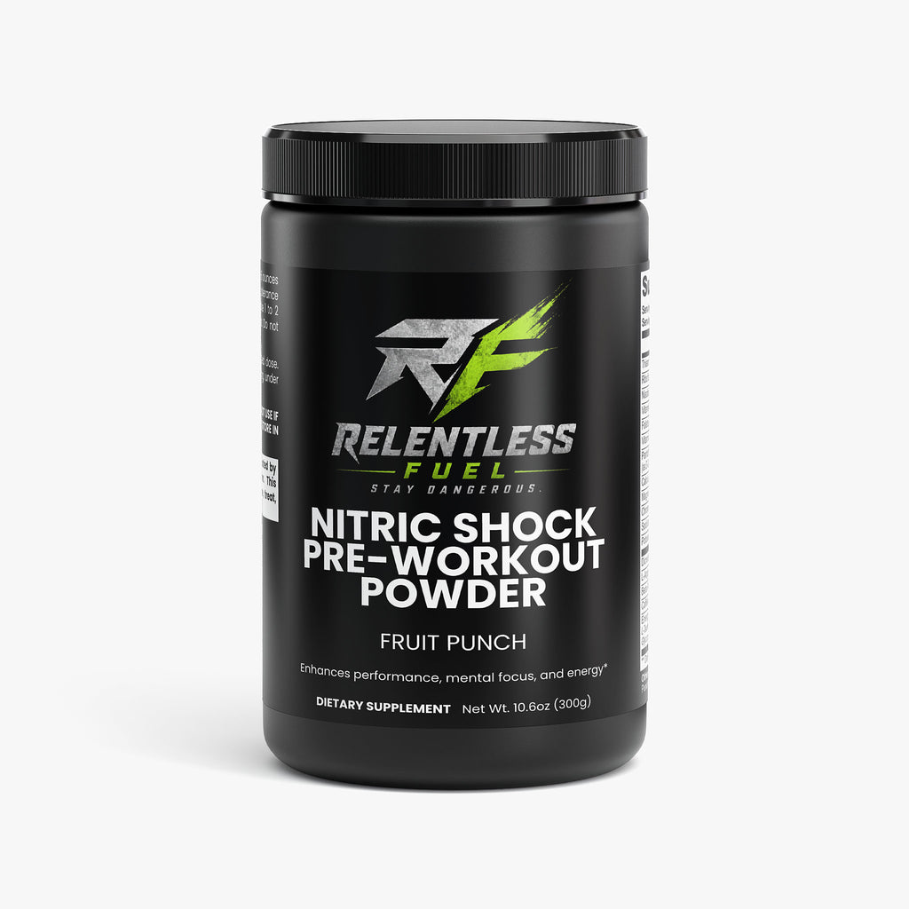 NITRIC SHOCK Pre-Workout Powder (Fruit Punch)
