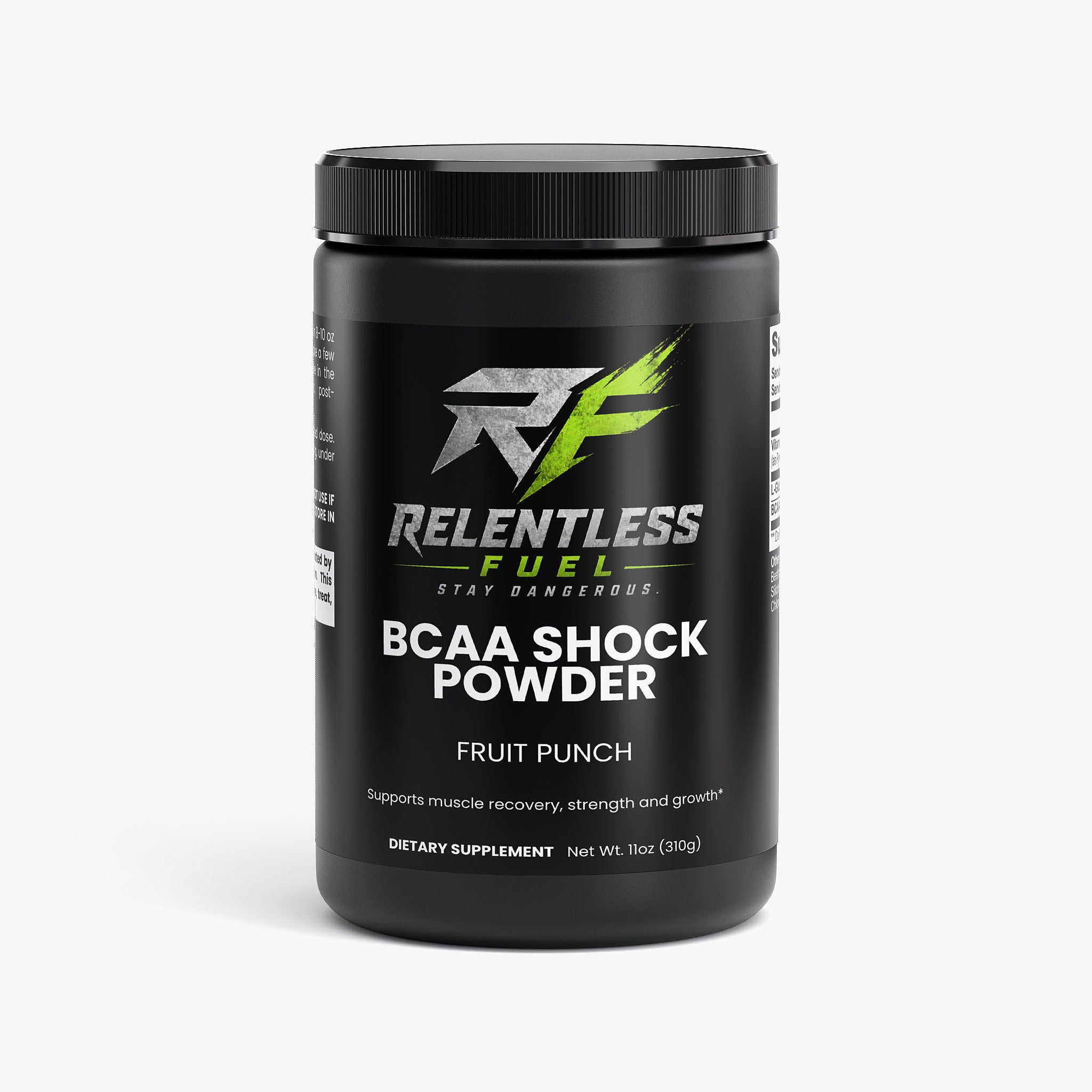 BCAA SHOCK POWDER Intra Workout Powder (Fruit Punch)