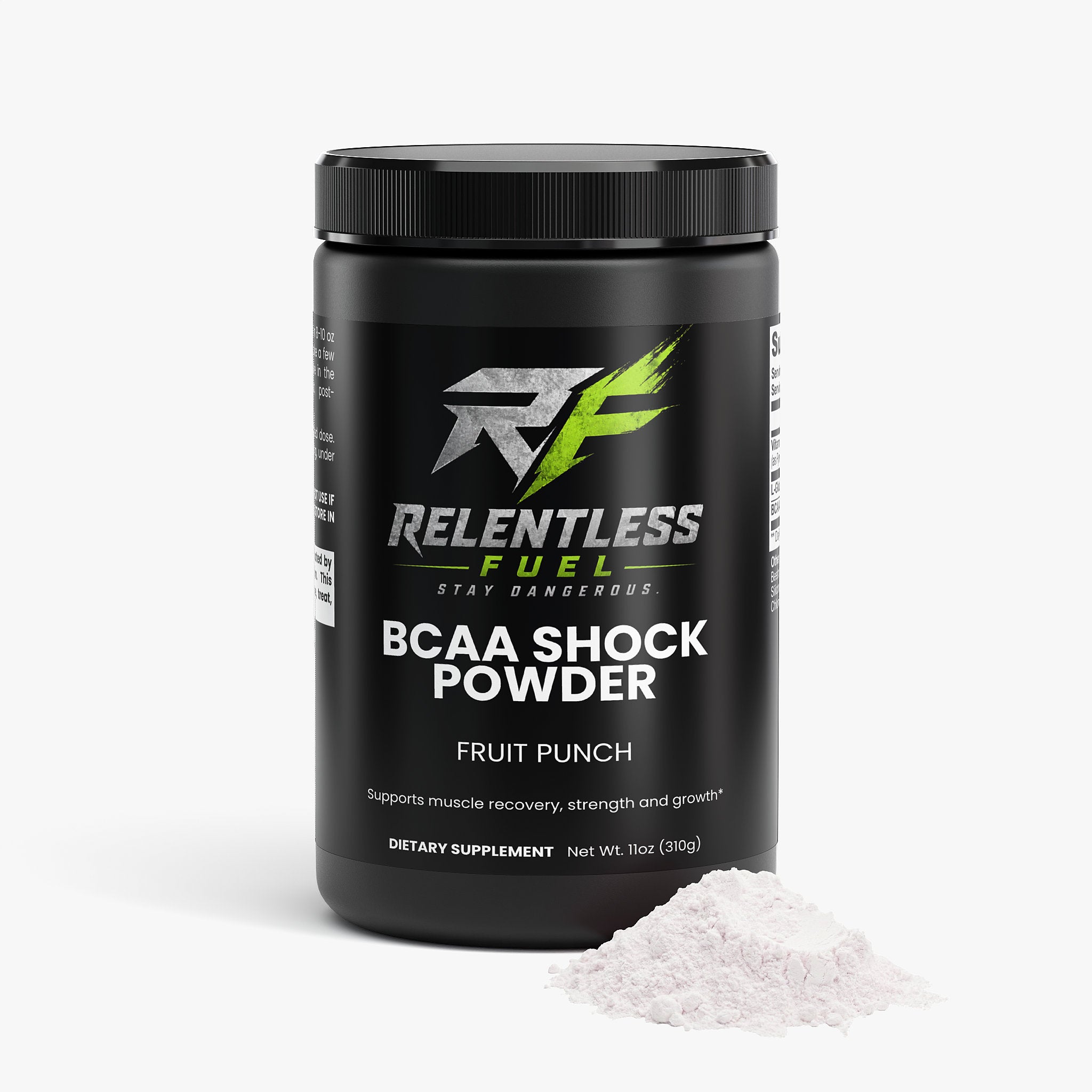 BCAA SHOCK POWDER Intra Workout Powder (Fruit Punch)